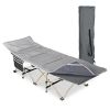 Portable Cot Grey