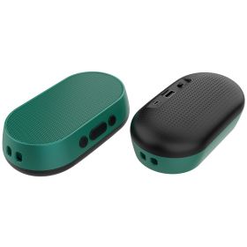 New portable Bluetooth speaker mini radio with FM radio (Color: Green)