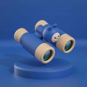 Children Binoculars Telescope Single and Double Detachable (Color: Sky Blue)