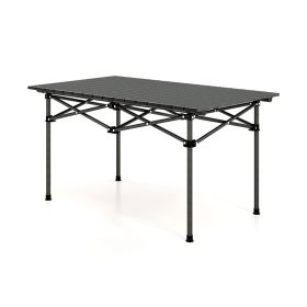 Folding Outdoor Camping Table W/Carrying Bag (Type: Camping Table, Color: Black)