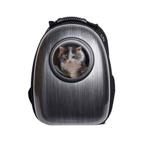 Travel Portable Breathable Pets Carrier Backpack (Type: Pet Supplies, Color: Black)